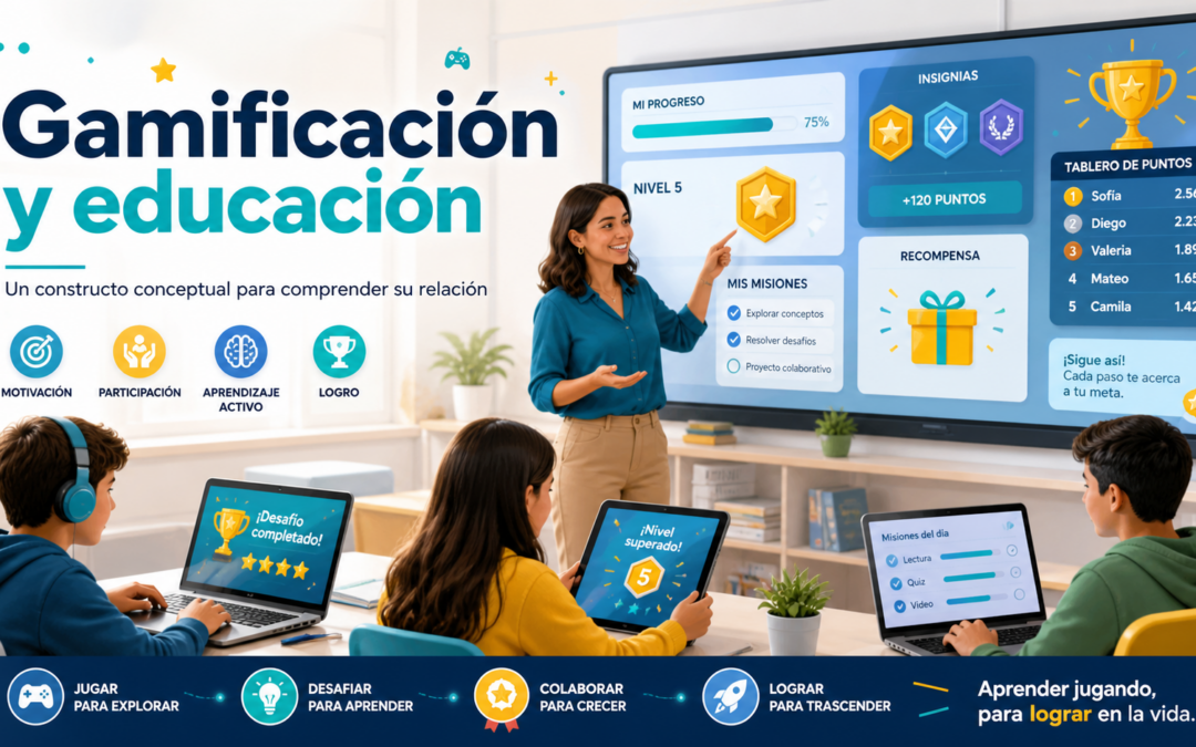 Gamificación y educación: un constructo conceptual para transformar el aprendizaje